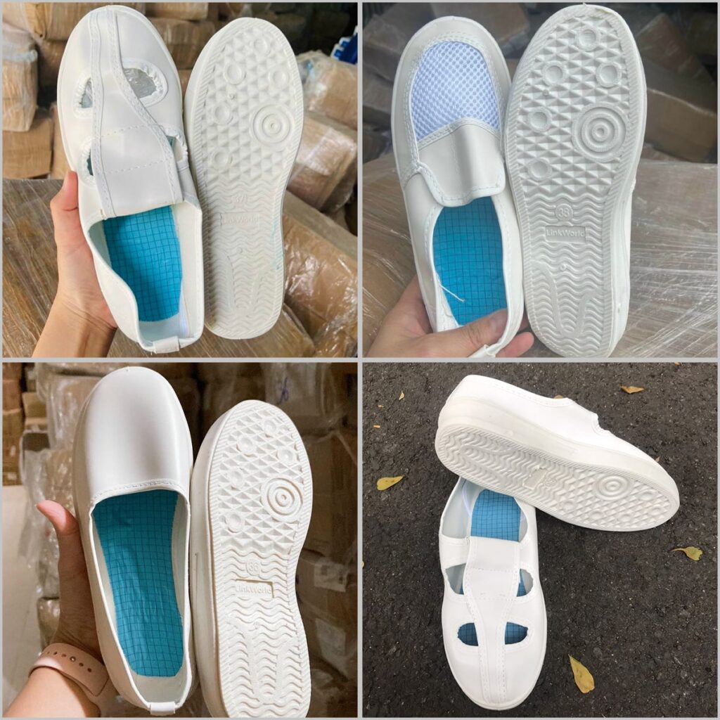 Giày Linkworld chuyên dùng phòng sạch, chống tĩnh điện