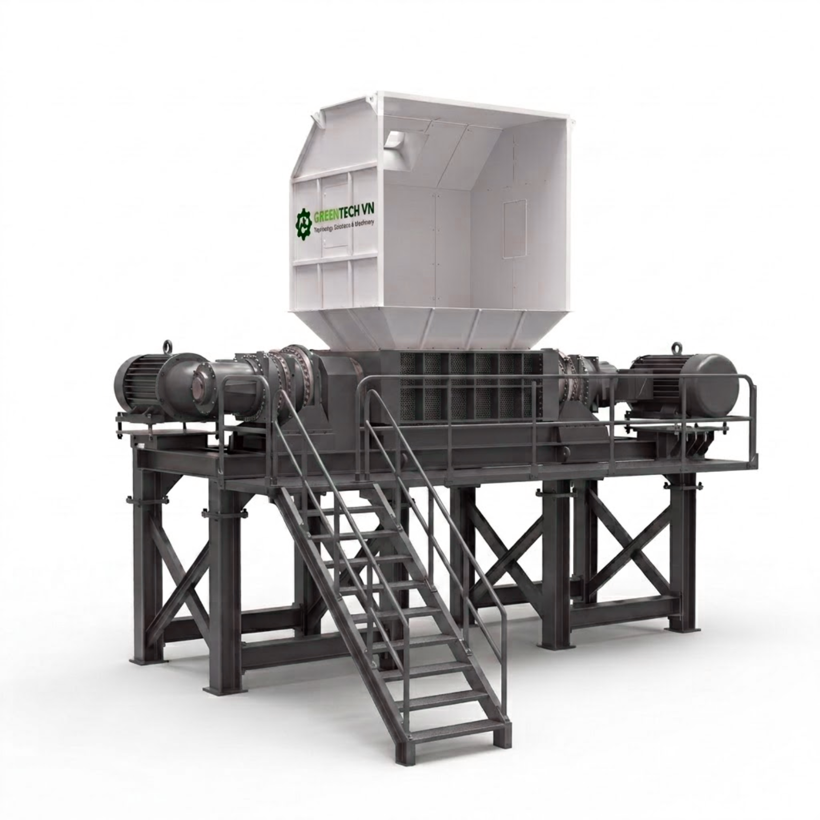 Máy nghiền 2 trục GR-Z1200